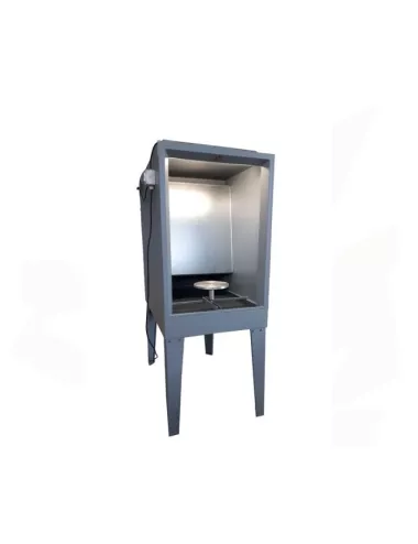 CABINE D'EMAILLAGE CPA5-INOX RIDEAU D'EAU AVEC BAC INCORPORE