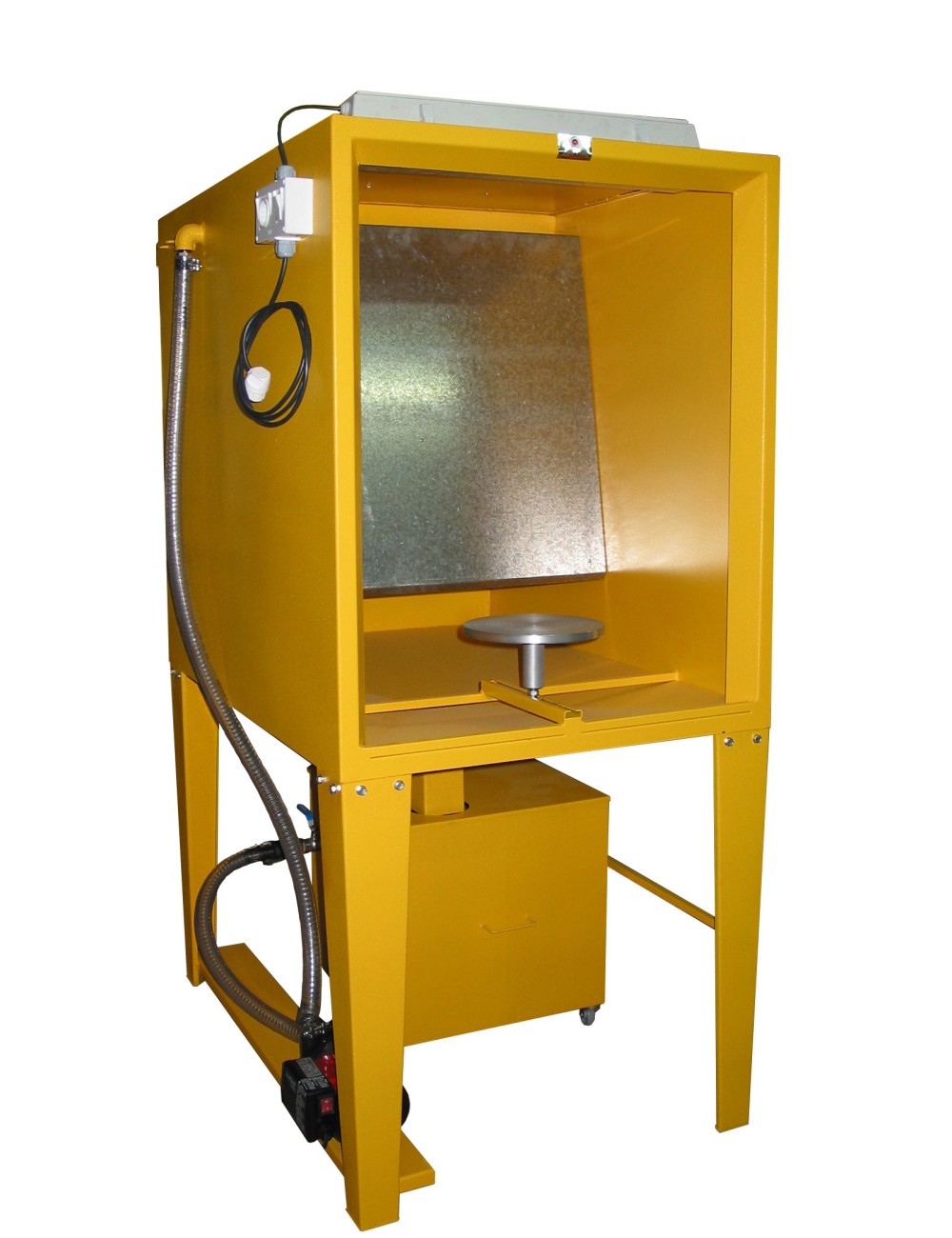 CABINE D'EMAILLAGE CPA2-INOX RIDEAU D'EAU INOX 2 BACS