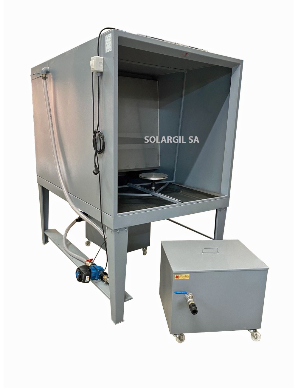 CABINE D'EMAILLAGE CPA-1000 RIDEAU D'EAU GRAND MODELE INOX