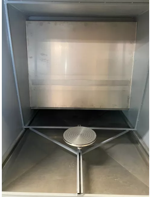 CABINE D'EMAILLAGE CPA-1000 RIDEAU D'EAU GRAND MODELE INOX