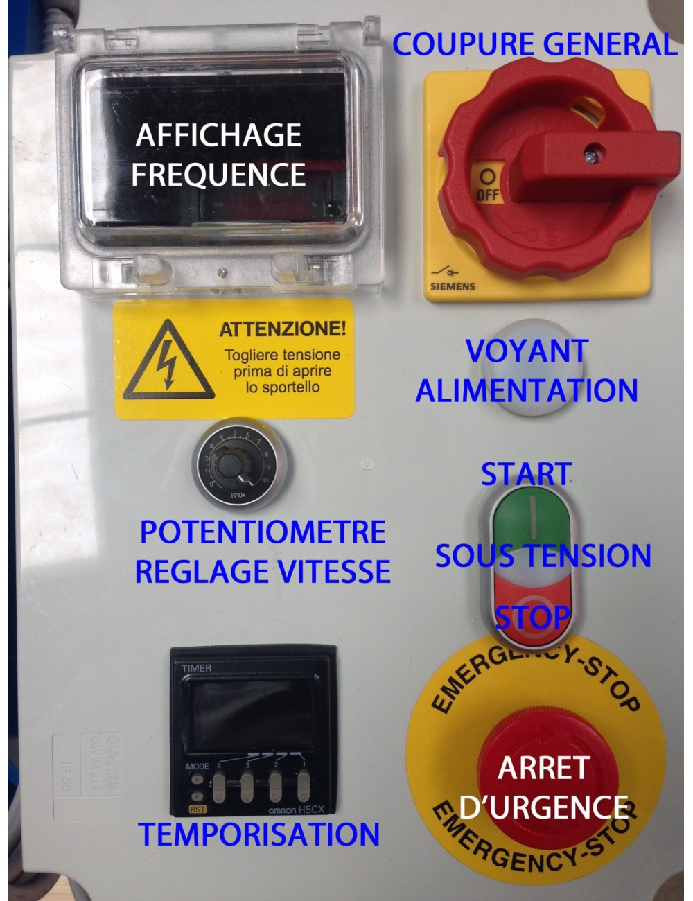 BROYEUR A JARRES 1 ETAGE - MGS 1P