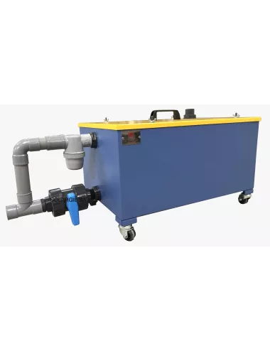 bac de décantation en inox de capacité 60 litres