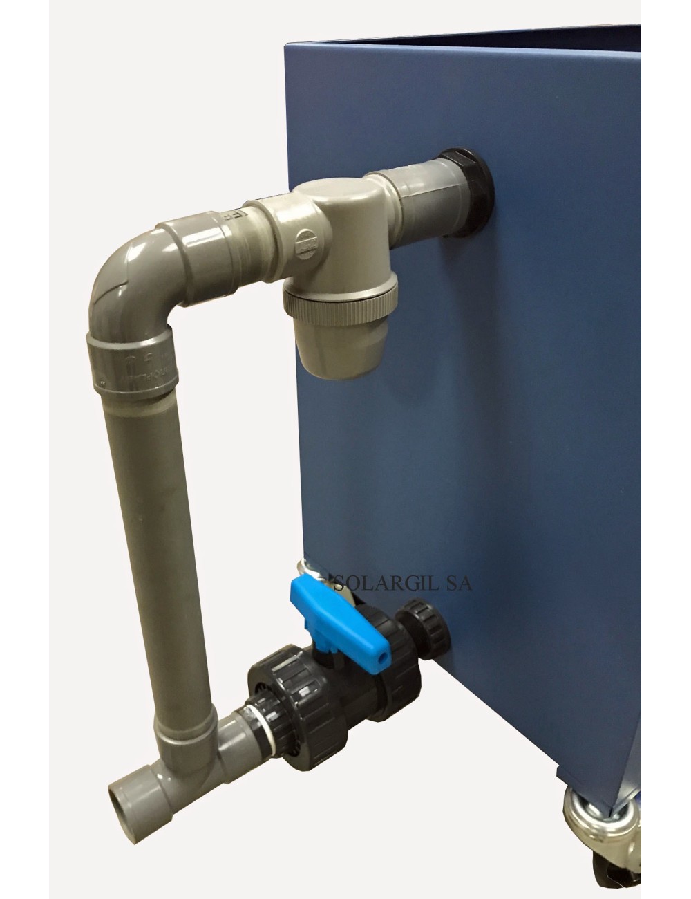 BAC DE DECANTATION INOX AVEC 2 PANIERS FILTRATION