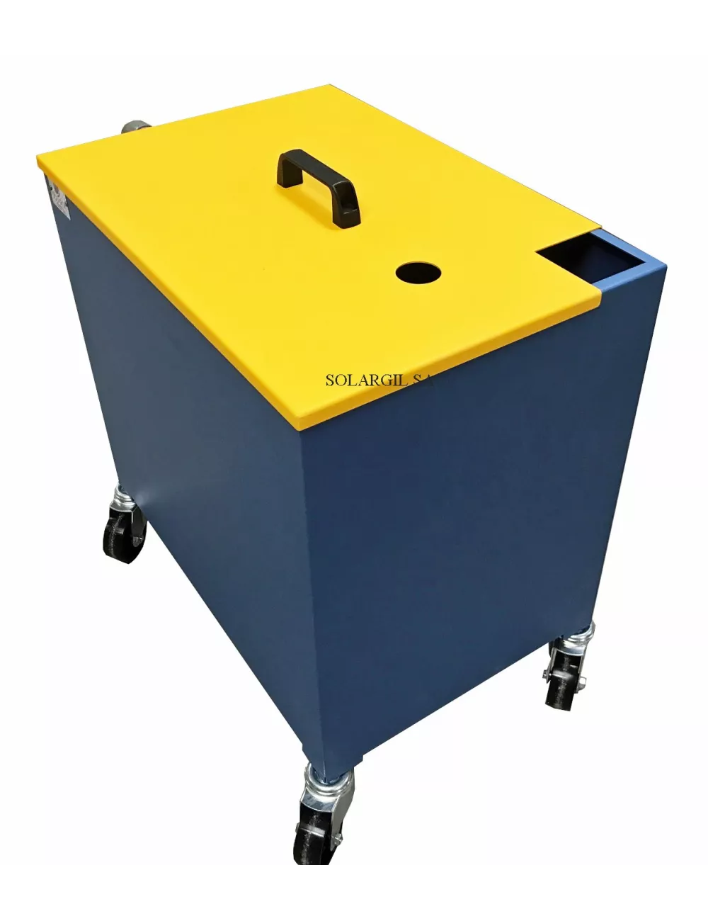 BAC DE DECANTATION 100 LITRES INOX AVEC 2 PANIERS FILTRATION