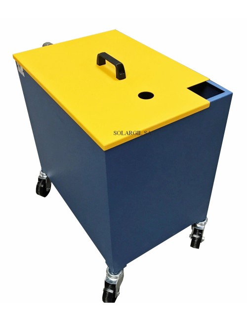 BAC DE DECANTATION INOX AVEC 2 PANIERS FILTRATION