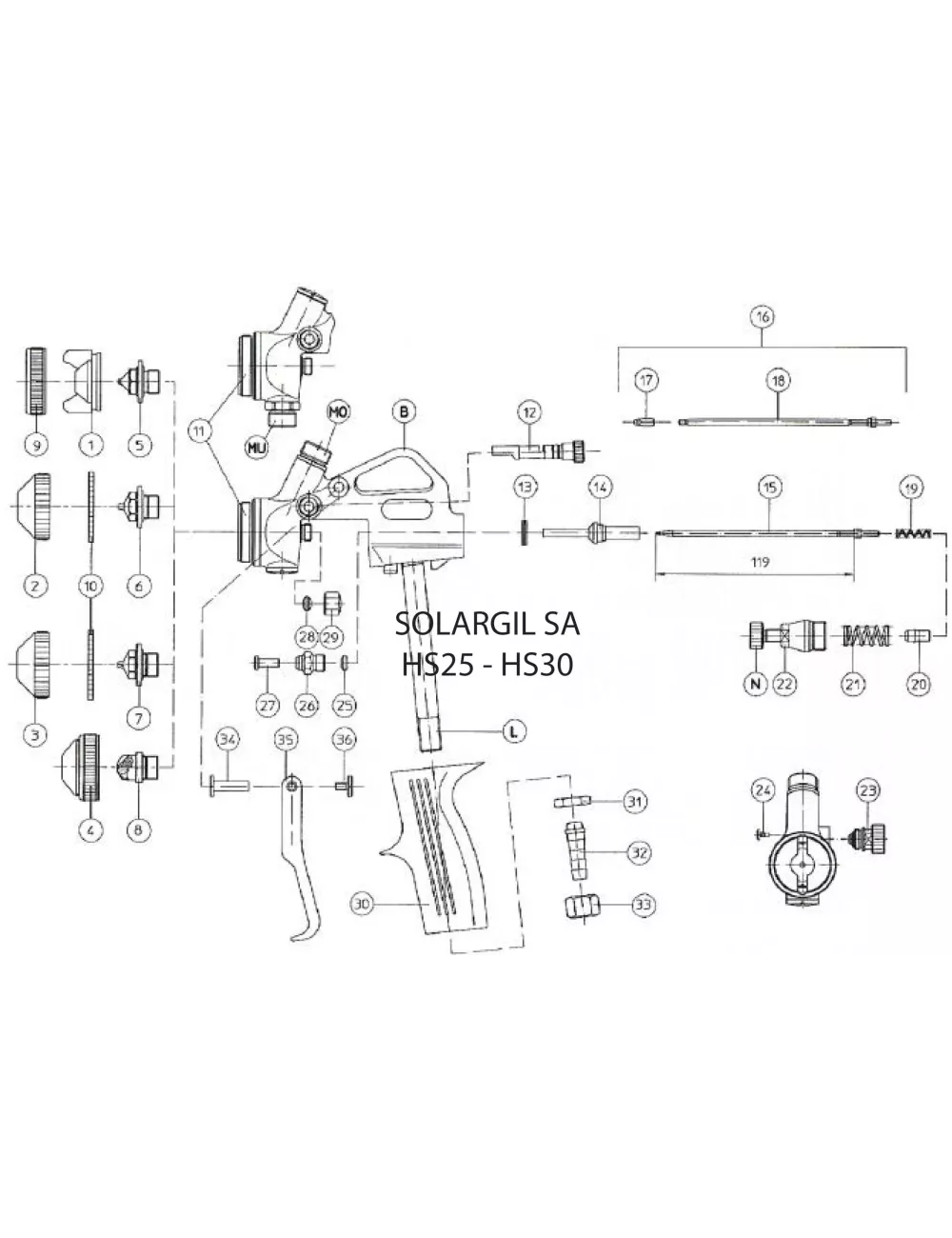 AIGUILLE HS DE 1.5 A 2.5 MM AU CHOIX