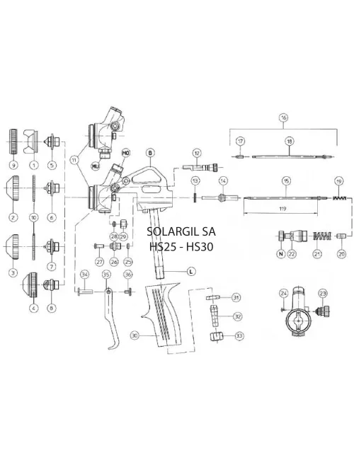 AIGUILLE HS DE 1.5 A 2.5 MM AU CHOIX