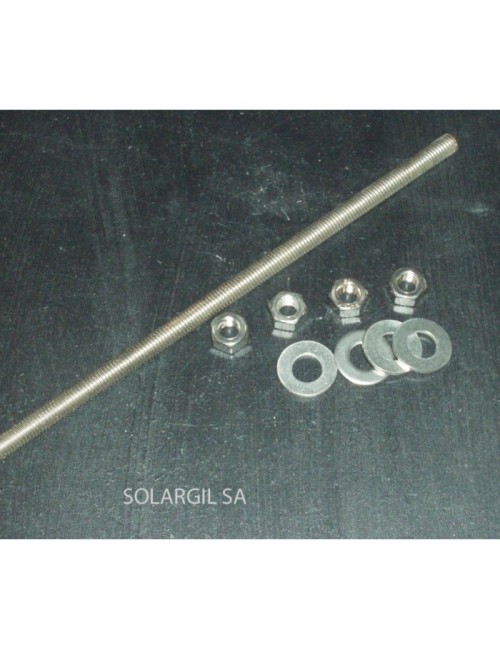 TIGE INOX REFRACT. L 1000 X Ø 6 MM