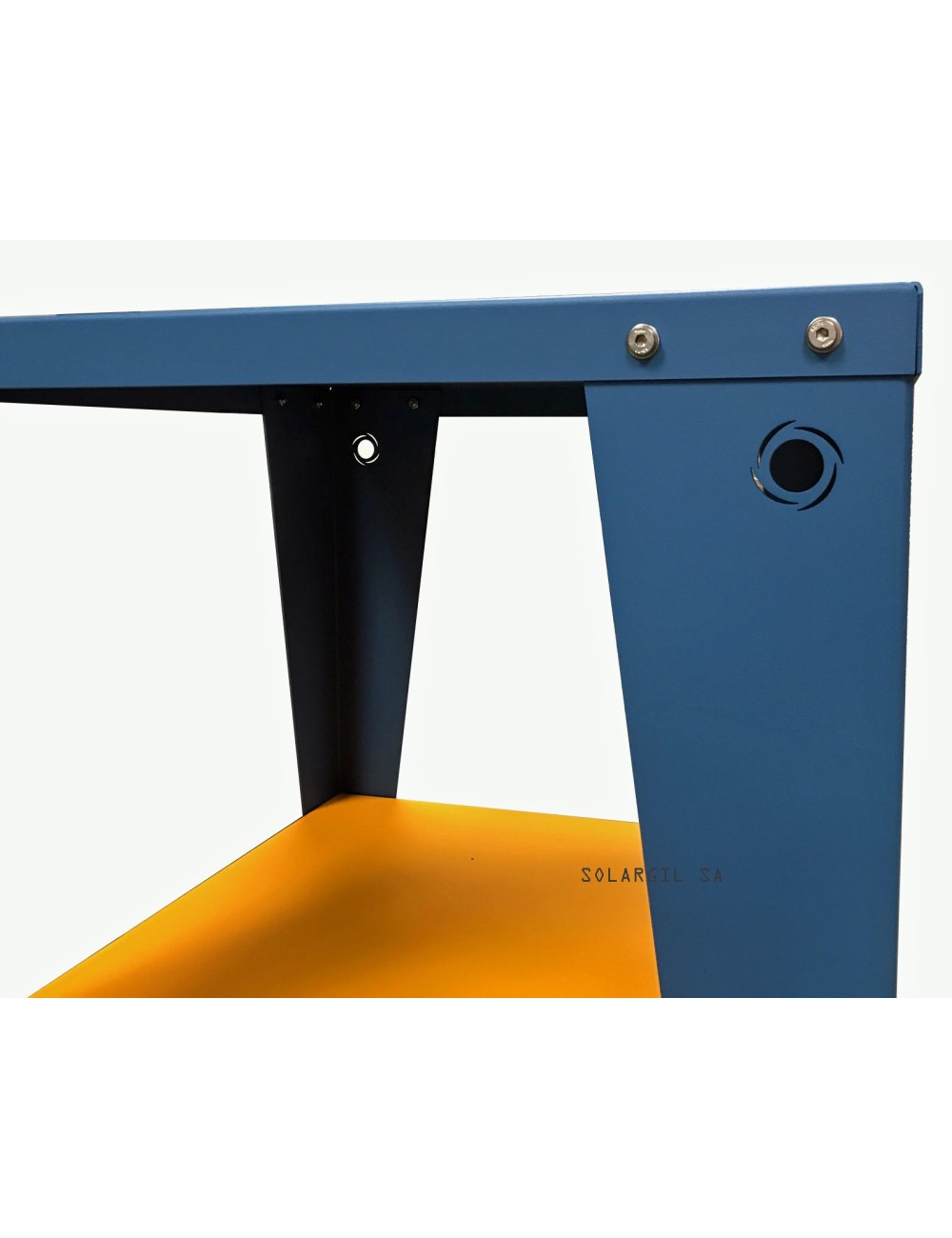 TABLE METALLIQUE AVEC ROUE POUR FOUR EKO ET BENJAMIN