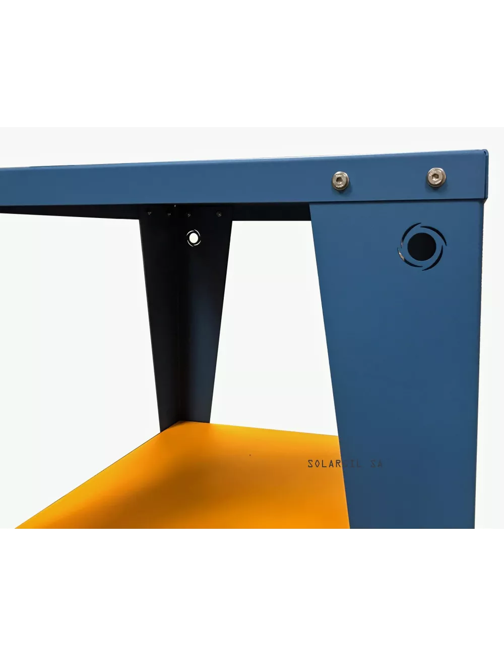 TABLE METALLIQUE AVEC ROUE POUR FOUR EKO ET BENJAMIN