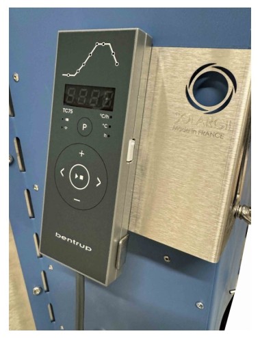 SUPPORT INOX POUR TC75 FIXATION SUR LA GAUCHE