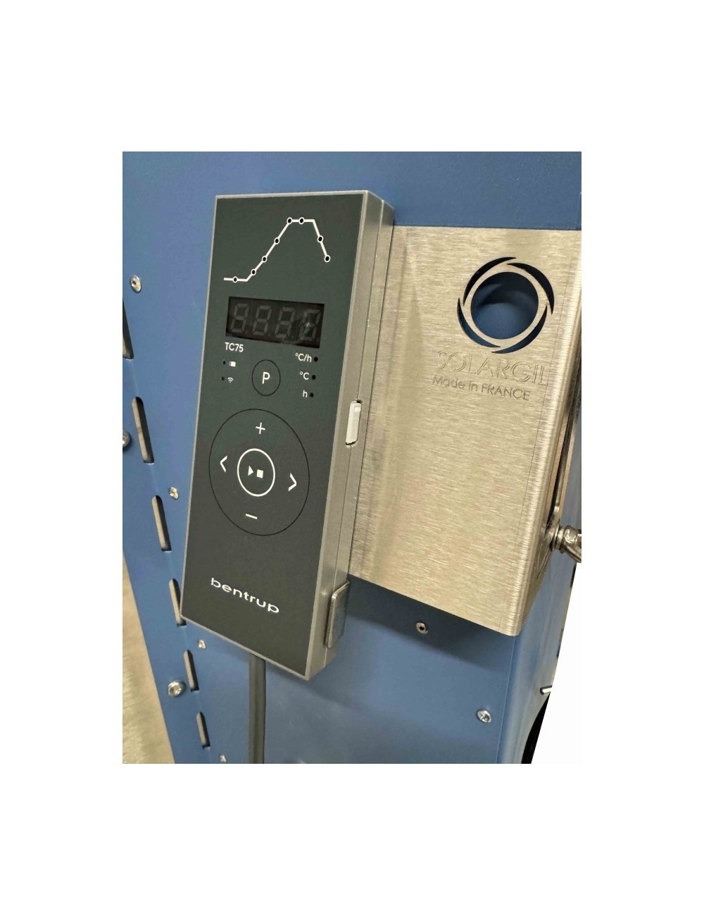 SUPPORT INOX POUR TC75 FIXATION SUR LA GAUCHE