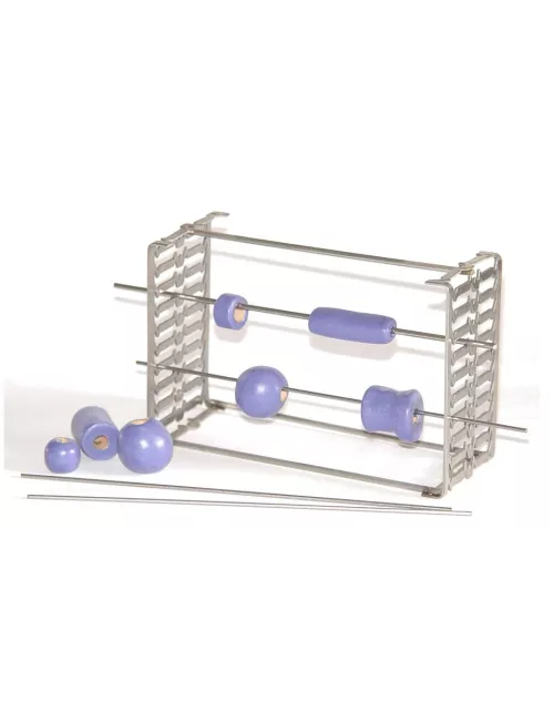 SUPPORT MULTIPLE POUR PERLE 6 BARRES H80 P60 MM 1200°C