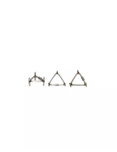 SUPPORT REFRACT. DOUBLE ROND Ø 80 MM 1260°C
