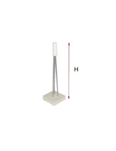 SUPPORT POUR PIÉCE CREUSE H150 MM 1200°C