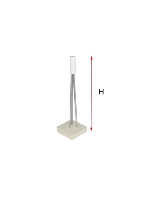 SUPPORT POUR PIÉCE CREUSE H150 MM 1200°C