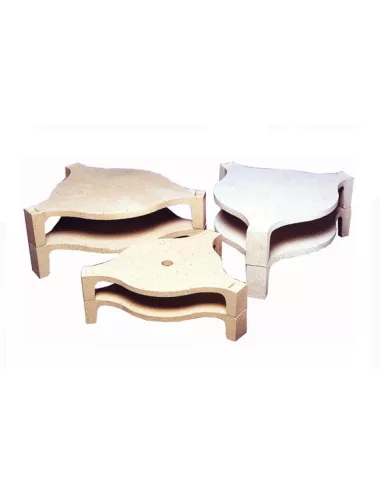 SUPPORTS ASSIETTES EN TFS-FL PLEIN 360*67 1300°C