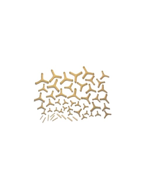 SUPPORT REFRACT.CORDIERITE Diam.65 mm 1260°C