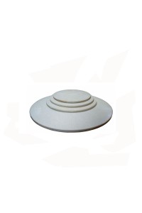 PLAQUE REFRACTAIRE RONDE DIAM 560x17 MM 1340°C