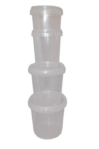 POT PLASTIQUE HERMETIQUE 870 ML