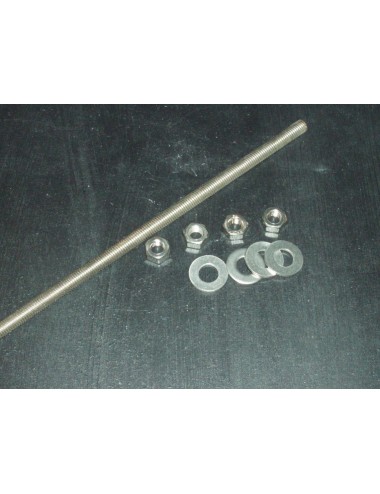 RONDELLE INOX REFRACT. INT Ø 8  X EXT Ø 17 MM