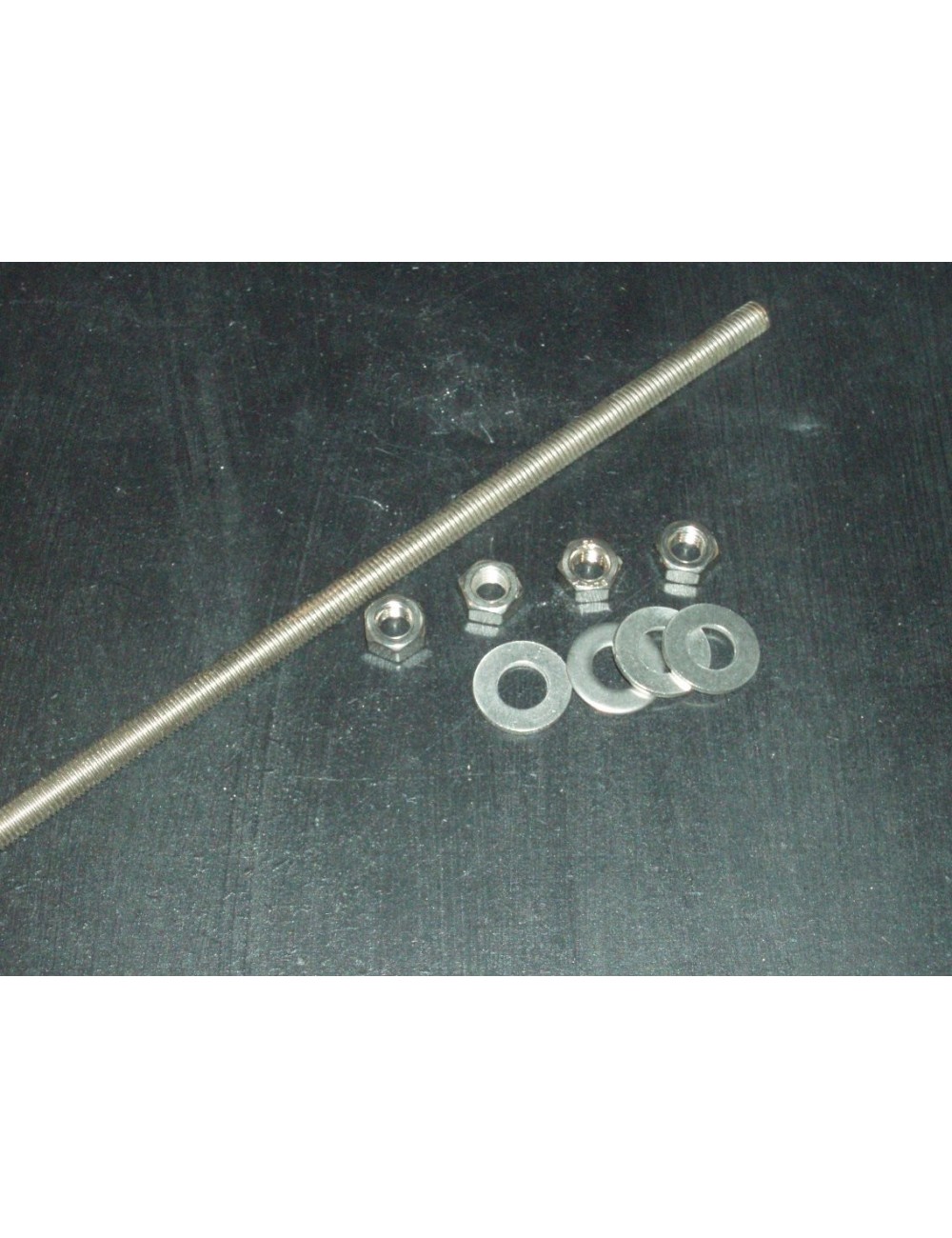 RONDELLE INOX REFRACT. INT Ø 8  X EXT Ø 17 MM