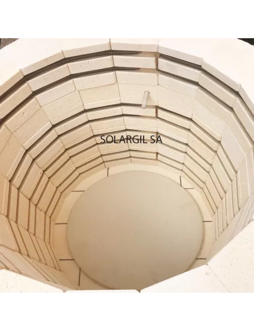 JEU DE 4 RESISTANCES FOUR 1320°C PLUTON-3S 76 L