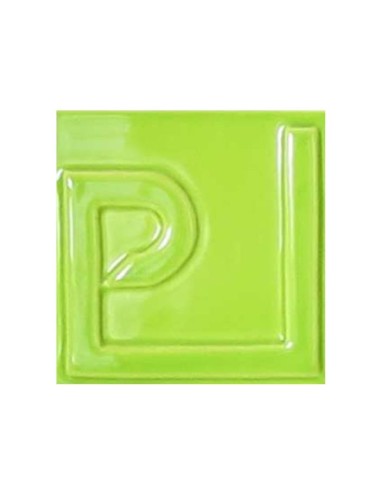 ÉMAIL LIQUIDE TRANSPARENT SANS PLOMB BRILLANT VERT LIME 1 KG ETSP16LL