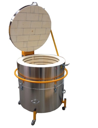 FOUR PLUTON 6S 242L AVEC REHAUSSE 1320°C