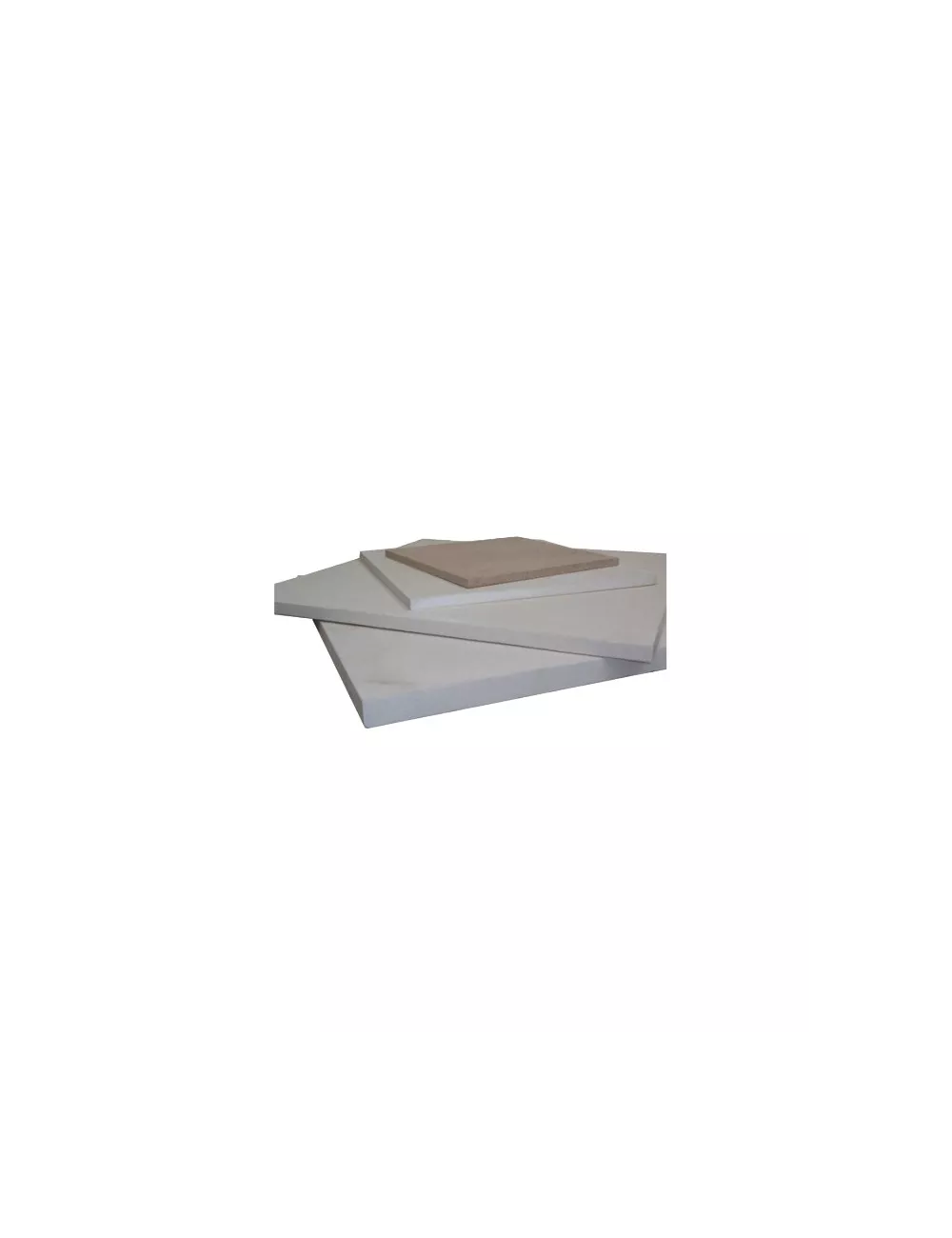 PLAQUE RÉFRACTAIRE 400x400x17 MM 1340°C