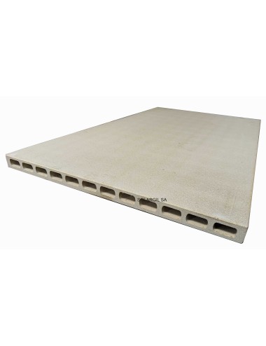 PLAQUE EXTRUDÉES (PLAQUES CREUSES) 1340°C 1000*600*25 MM