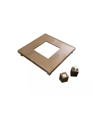 PLAQUE ADAPTATEUR REGULATION ATR-244 72 X 72 MM EN 96 X 96 MM