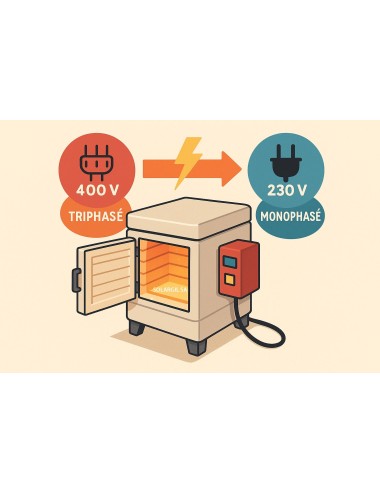PASSAGE DE 400V EN 230 V