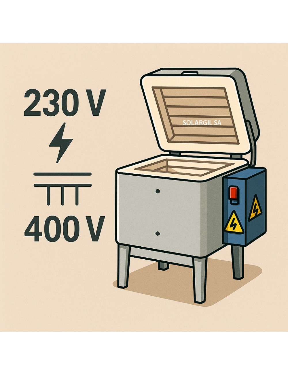 PASSAGE DE 230 V EN 400 V