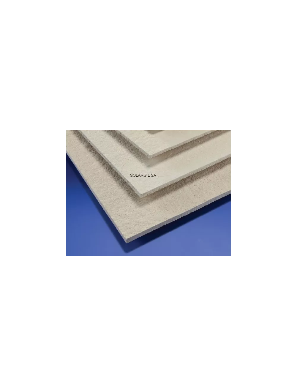 PANNEAU PROTECT. FIBRE REFRAC. BIO 1260°C  1000 X 1200 EP 50 MM