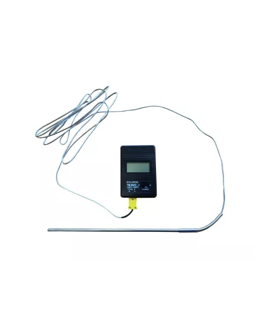 KIT THERMOMETRE NUMERIQUE SONDE TYPE K 1200°C + CORDON 3 M