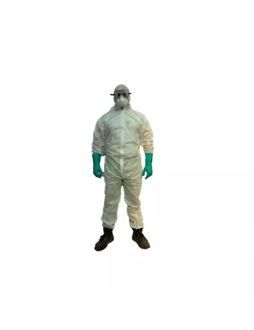 KIT DE PROTECTION : 1 COMBI + GANTS + LUNETTES + MASQUE