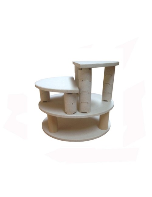 KIT 3 PLAQ. + 18 PIL.ENCAS. + 3 PIL. H 100 MM - PLUTON 4S