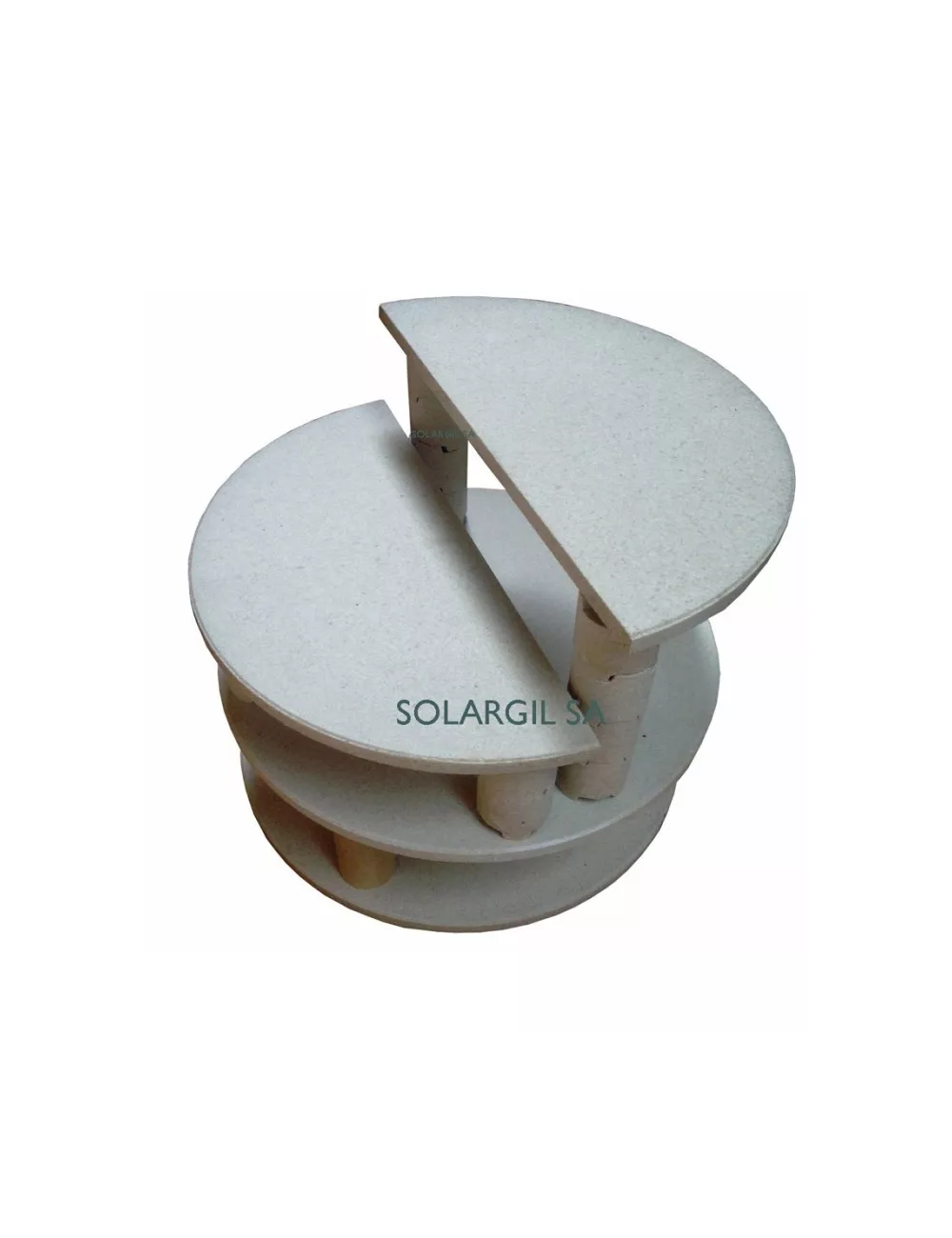 KIT 3 PLAQ. + 18 PIL.ENCAS. + 3 PIL. H 100 MM - PLUTON 4S