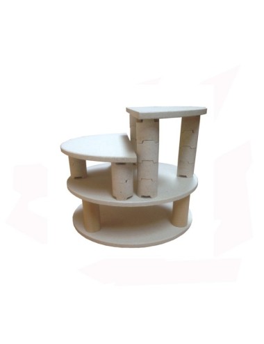 KIT 3 PLAQ. + 18 PIL.ENCAS. + 3 PIL. H 100 mm - KEOS91S