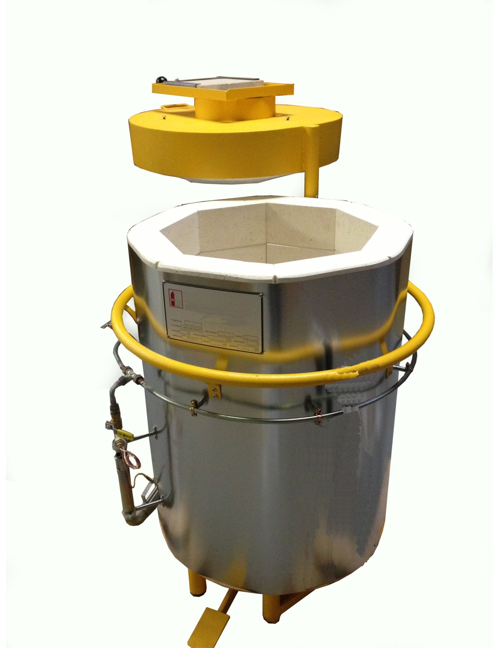 FOUR GAZ VERTICAL 1300°C HGP 75 L