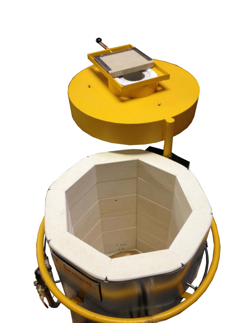 FOUR GAZ VERTICAL 1300°C HGP 75 L