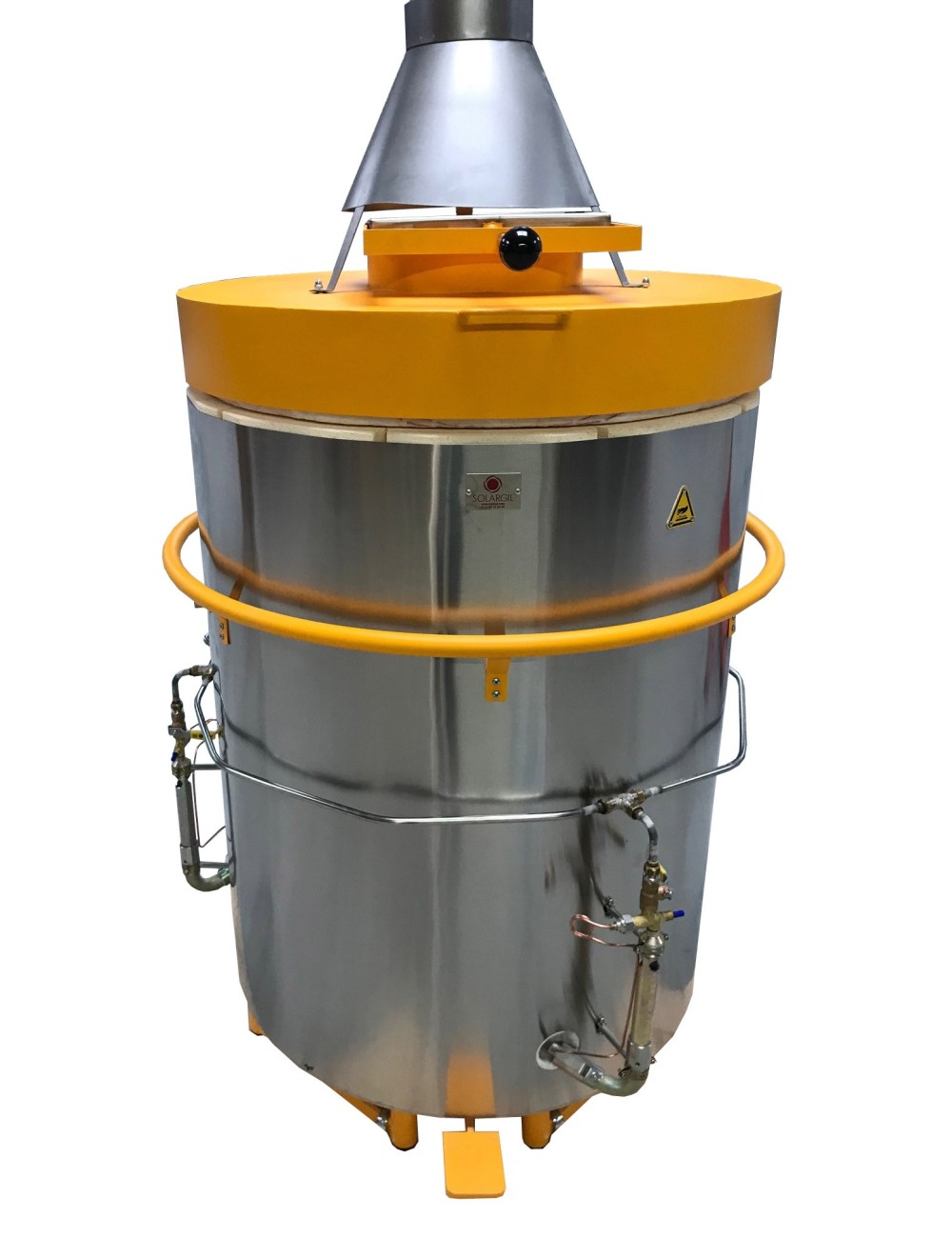 FOUR GAZ VERTICAL 1300°C HGP 200 L