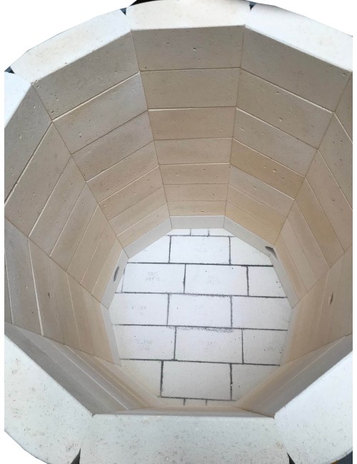 FOUR GAZ VERTICAL 1300°C HGP 200 L