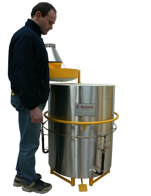 FOUR GAZ VERTICAL 1300°C HGP 200 L