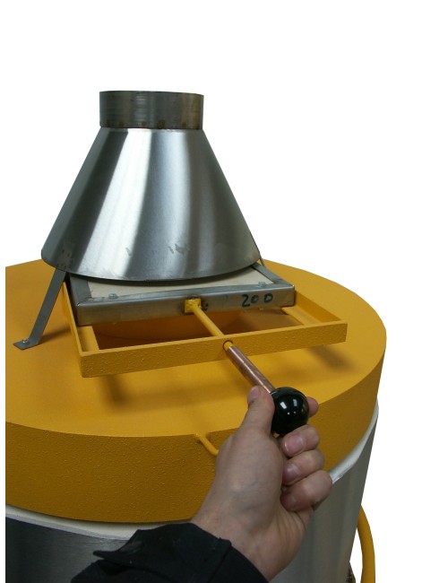 FOUR GAZ VERTICAL 1300°C HGP 200 L