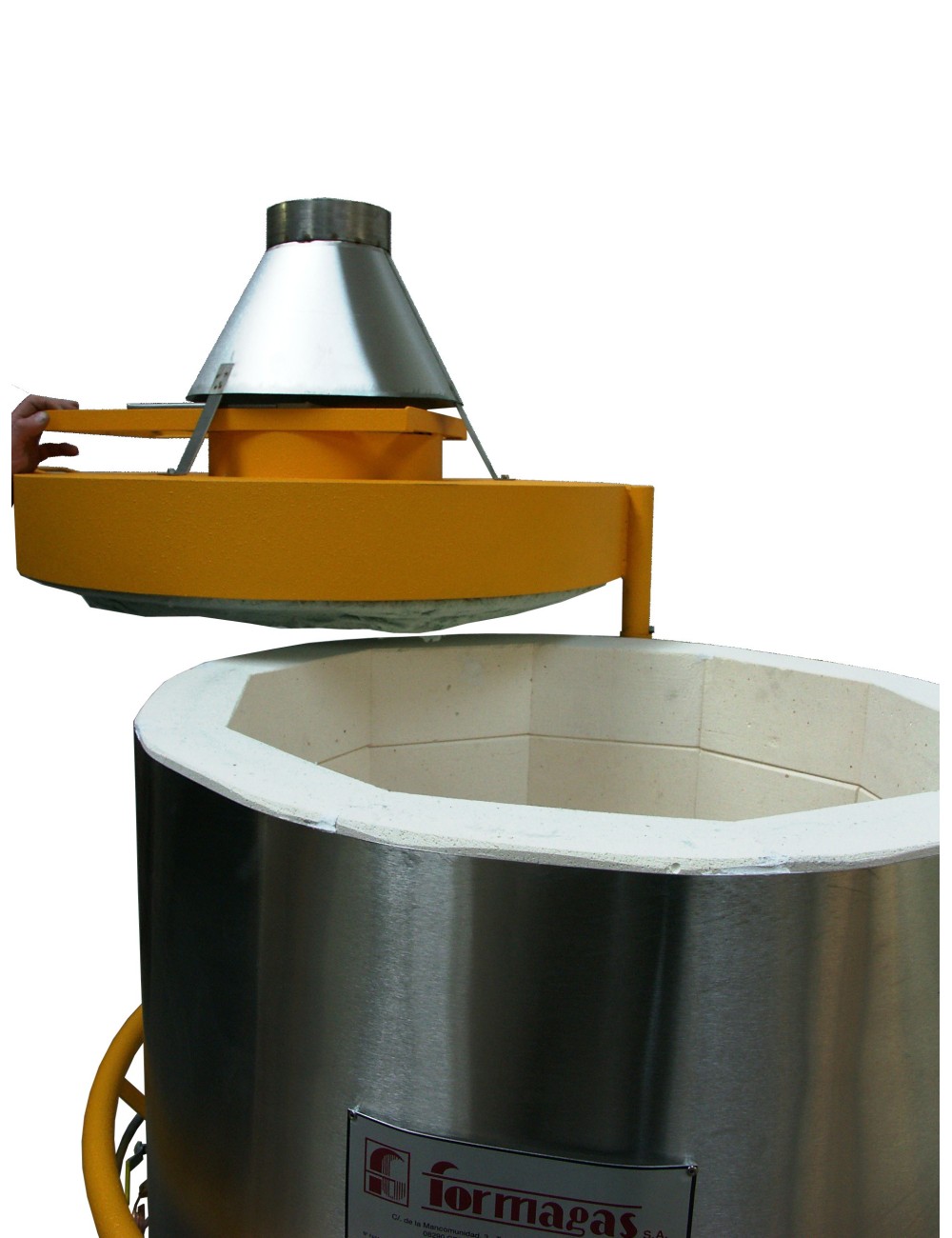 FOUR GAZ VERTICAL 1300°C HGP 200 L