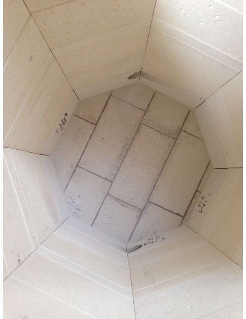 FOUR GAZ VERTICAL 1300°C HGP120 L