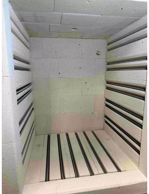 FOUR HELIOS INOX 3 FACES CHAUFFANTES 110 L 1300°C