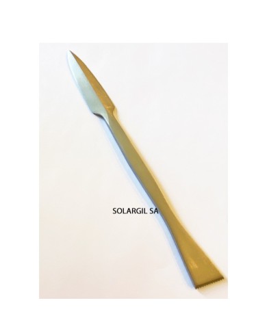 OUTIL SCULPTURE ACIER INOX 17.8 CM